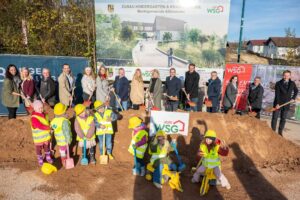 Spatenstich Kindergarten